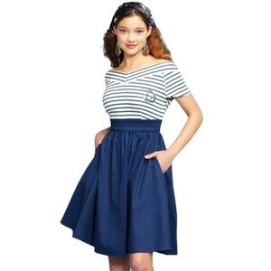 Her Universe Disney Logo Retro Cap Sleeve Dress